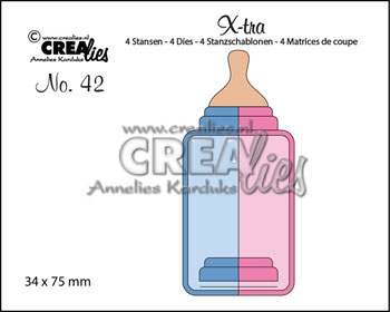 CLXtra42 Crealies die Sutteflaske 34,75mm